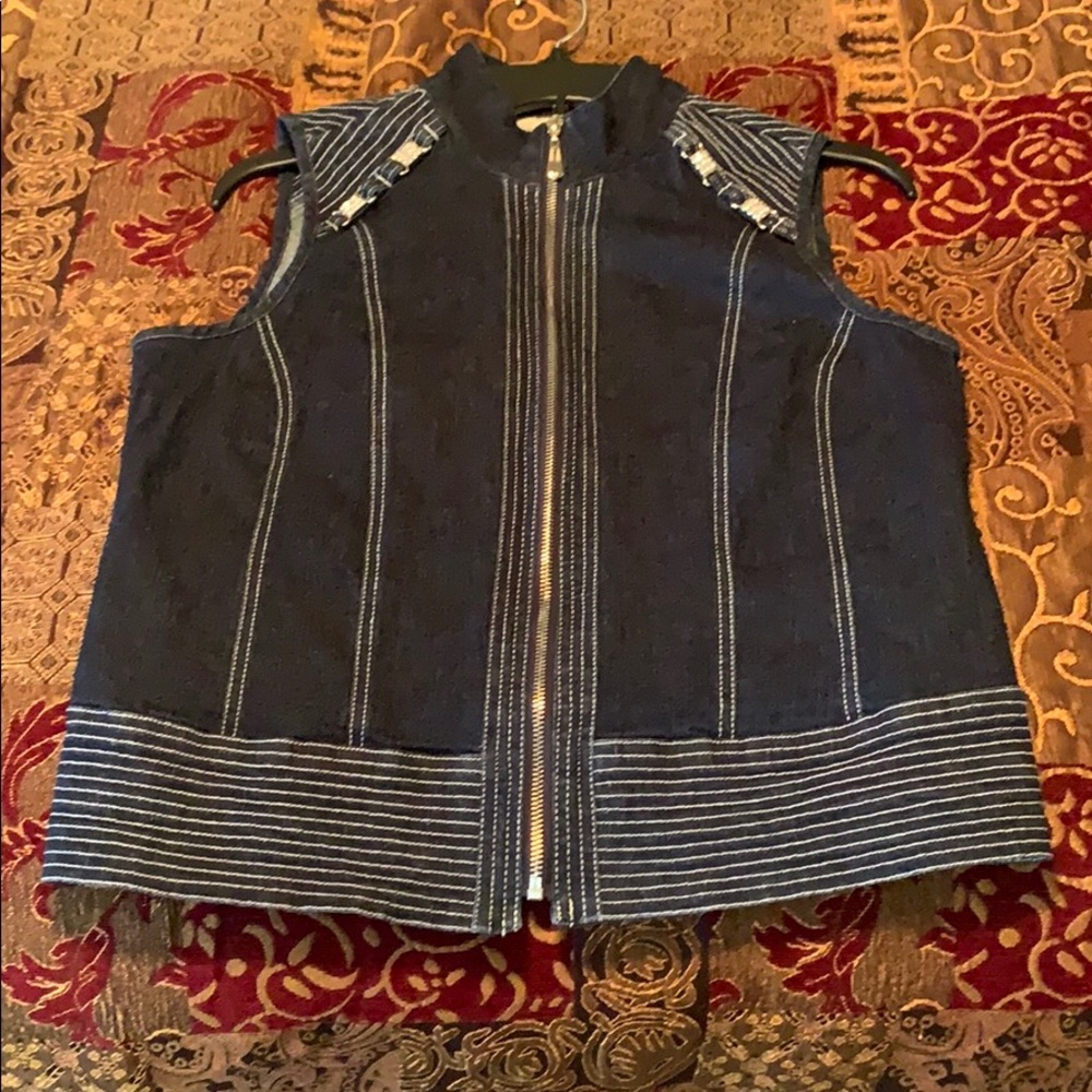 Denim Vest - Picture 4 of 12